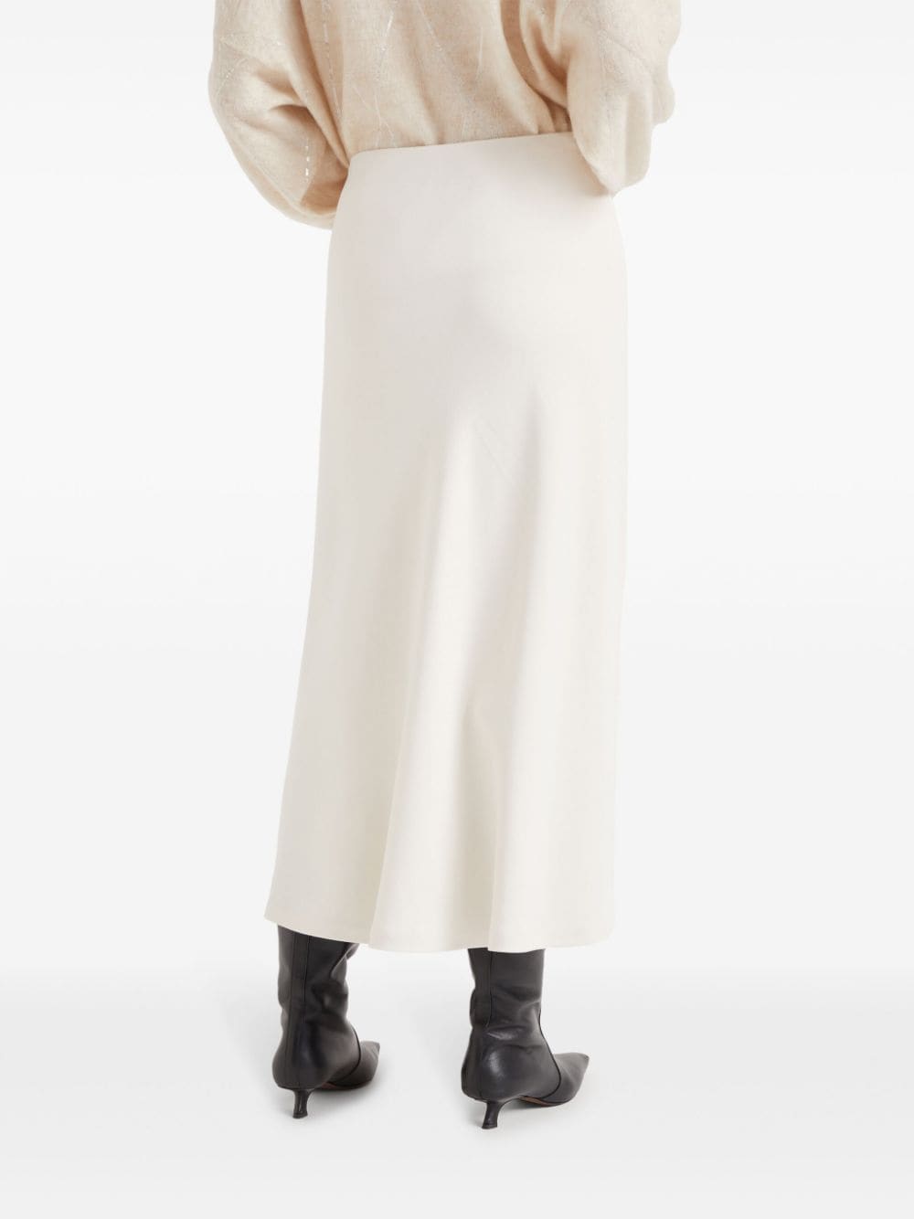 Brunello Cucinelli Skirts Ivory MB117G3634C1177 (Brunello Cucinelli / スカート ) | Brunello Cucinelli (ブルネロ・クチネリ)(1)
