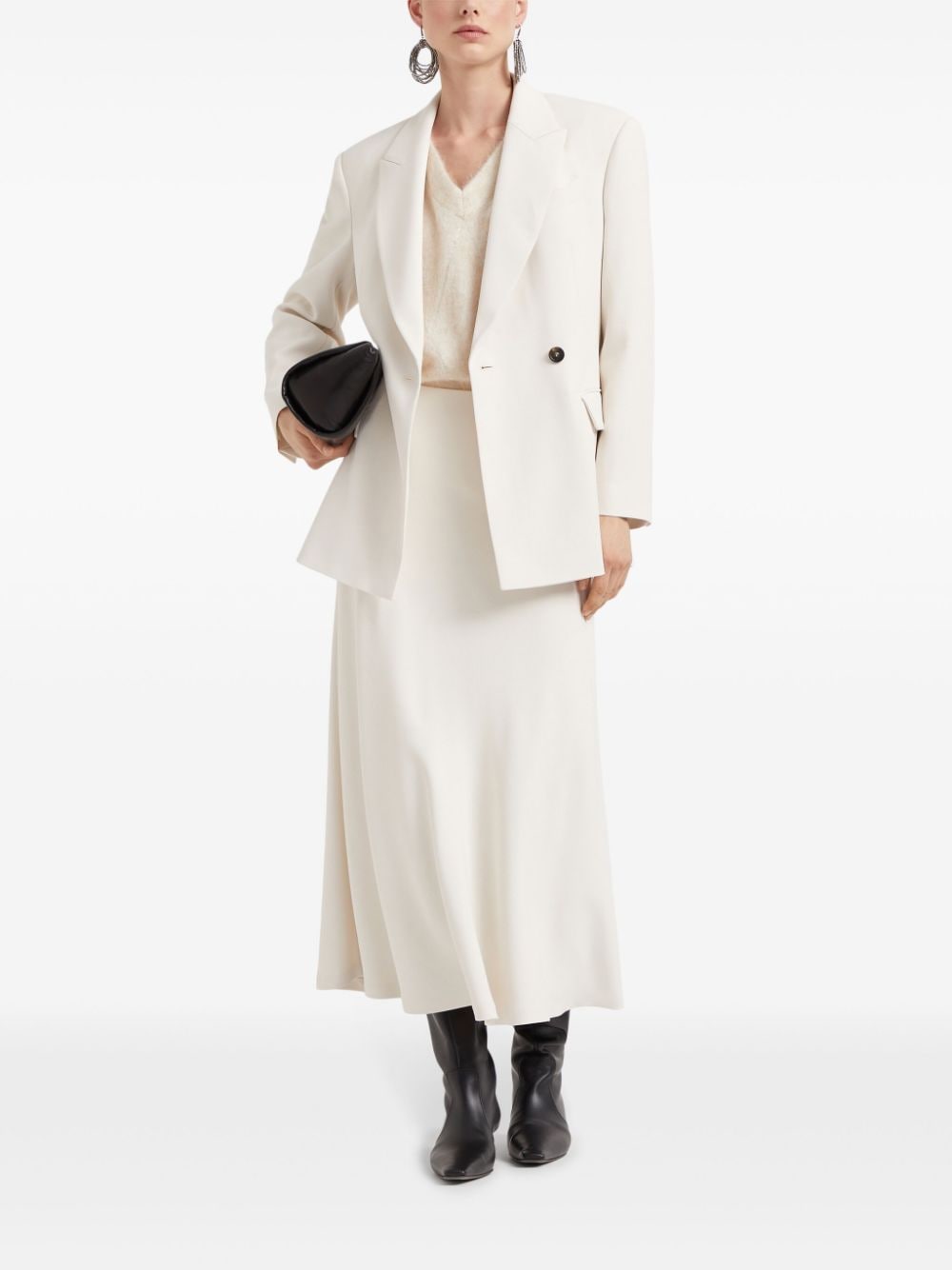 Brunello Cucinelli Skirts Ivory MB117G3634C1177 (Brunello Cucinelli / スカート ) | Brunello Cucinelli (ブルネロ・クチネリ)(2)