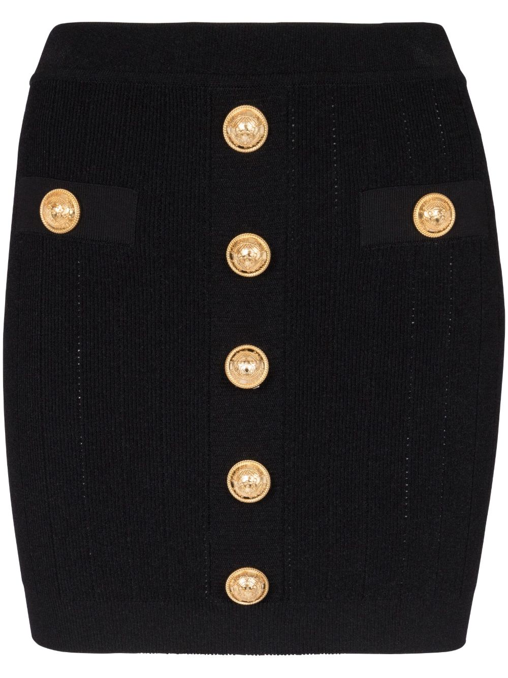 Balmain Skirts Black EF1LB290KB070PA (Balmain / スカート ) | Balmain (バルマン)