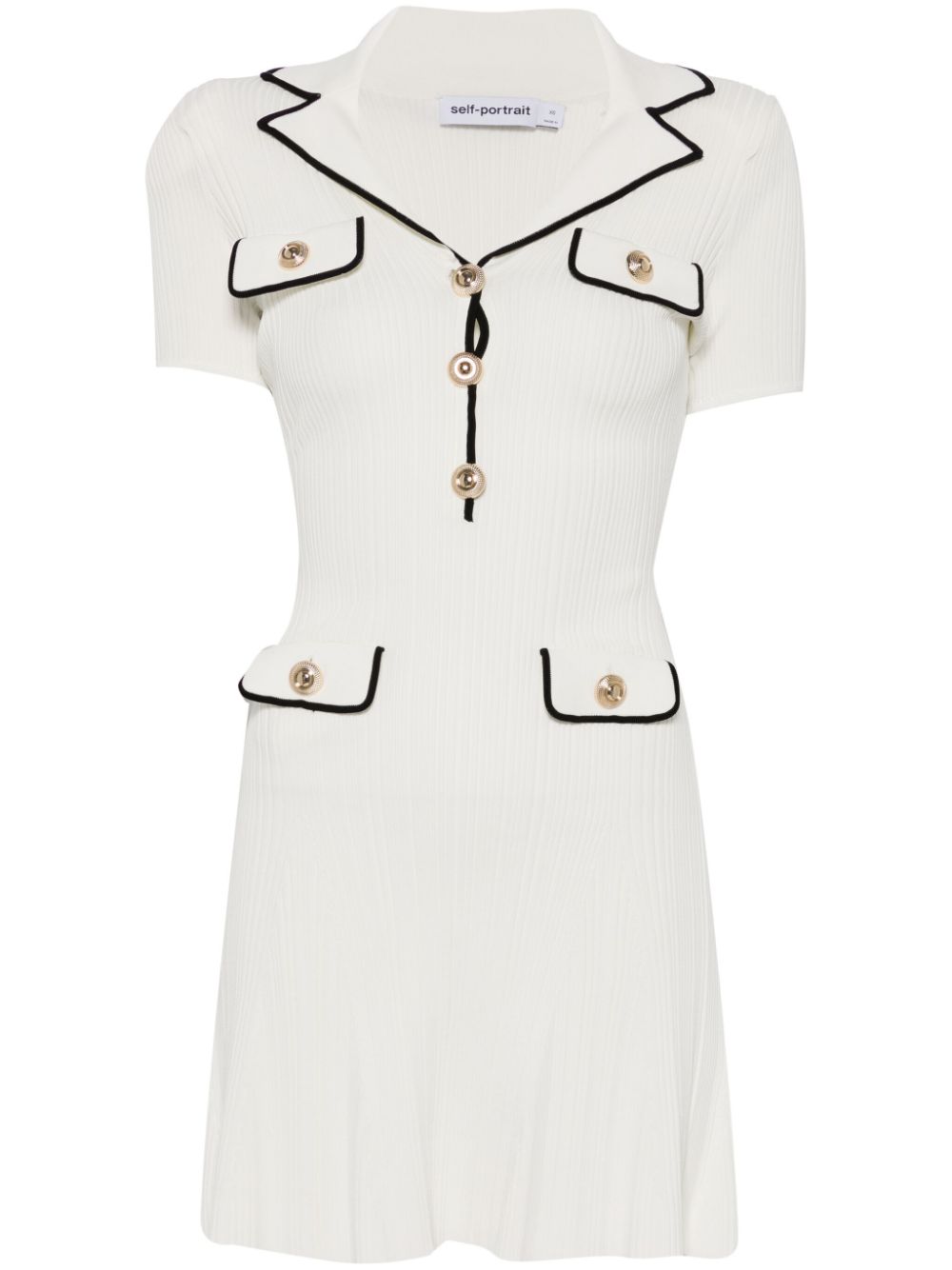Self-portrait Dresses White RS25038SWHITE (self-portrait / ワンピース・ドレス・オールインワン ) | self-portrait (セルフ・ポートレイト)