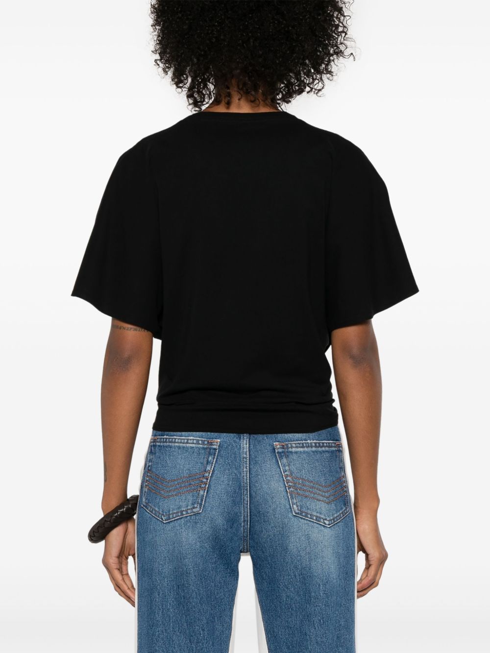 Stella McCartney T-shirts and Polos Black 6J03543SPZ771000 (Stella McCartney / Tシャツ・カットソー ) | Stella McCartney (ステラ マッカートニー)(1)