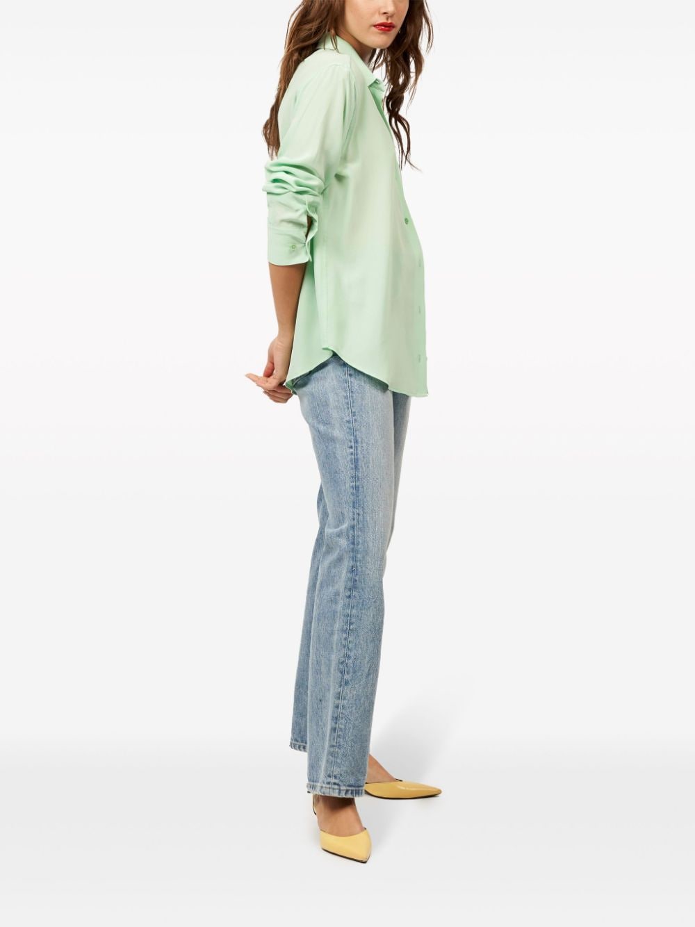 Equipment Shirts Green Q23E900GREENASH (EQUIPMENT / シャツ・ブラウス ) | EQUIPMENT (エキップモン)(3)