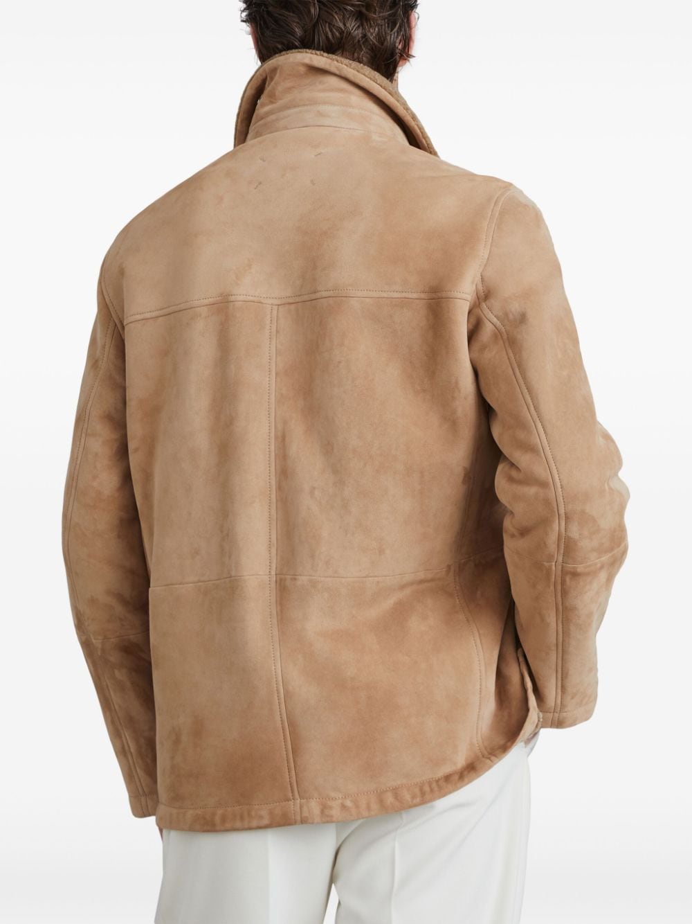 Brunello Cucinelli Jackets Beige MPMLV2002C1358 (Brunello Cucinelli / カジュアルジャケット・ベスト ) | Brunello Cucinelli (ブルネロ・クチネリ)(1)