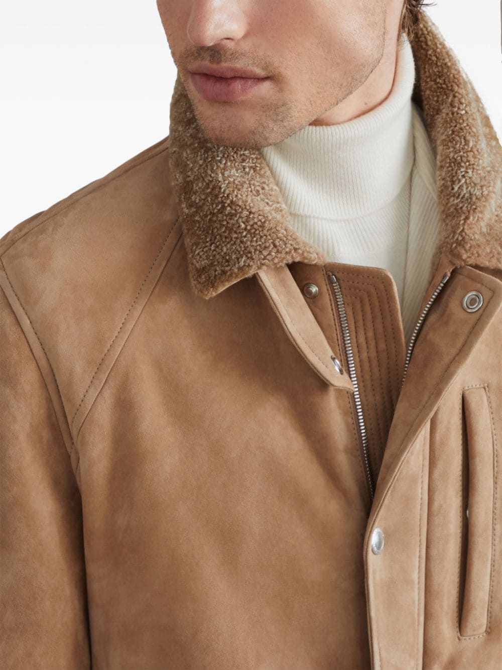 Brunello Cucinelli Jackets Beige MPMLV2002C1358 (Brunello Cucinelli / カジュアルジャケット・ベスト ) | Brunello Cucinelli (ブルネロ・クチネリ)(2)