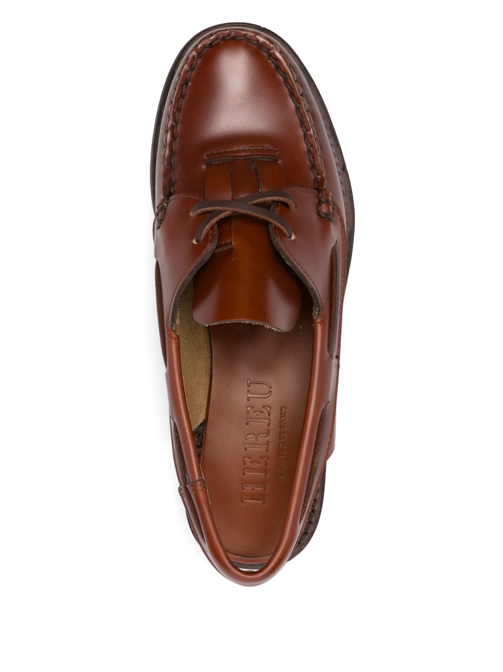 HEREU Flat shoes Leather Brown SASLWFS25TAN (HEREU / サンダル ) | HEREU (へリュー)(2)