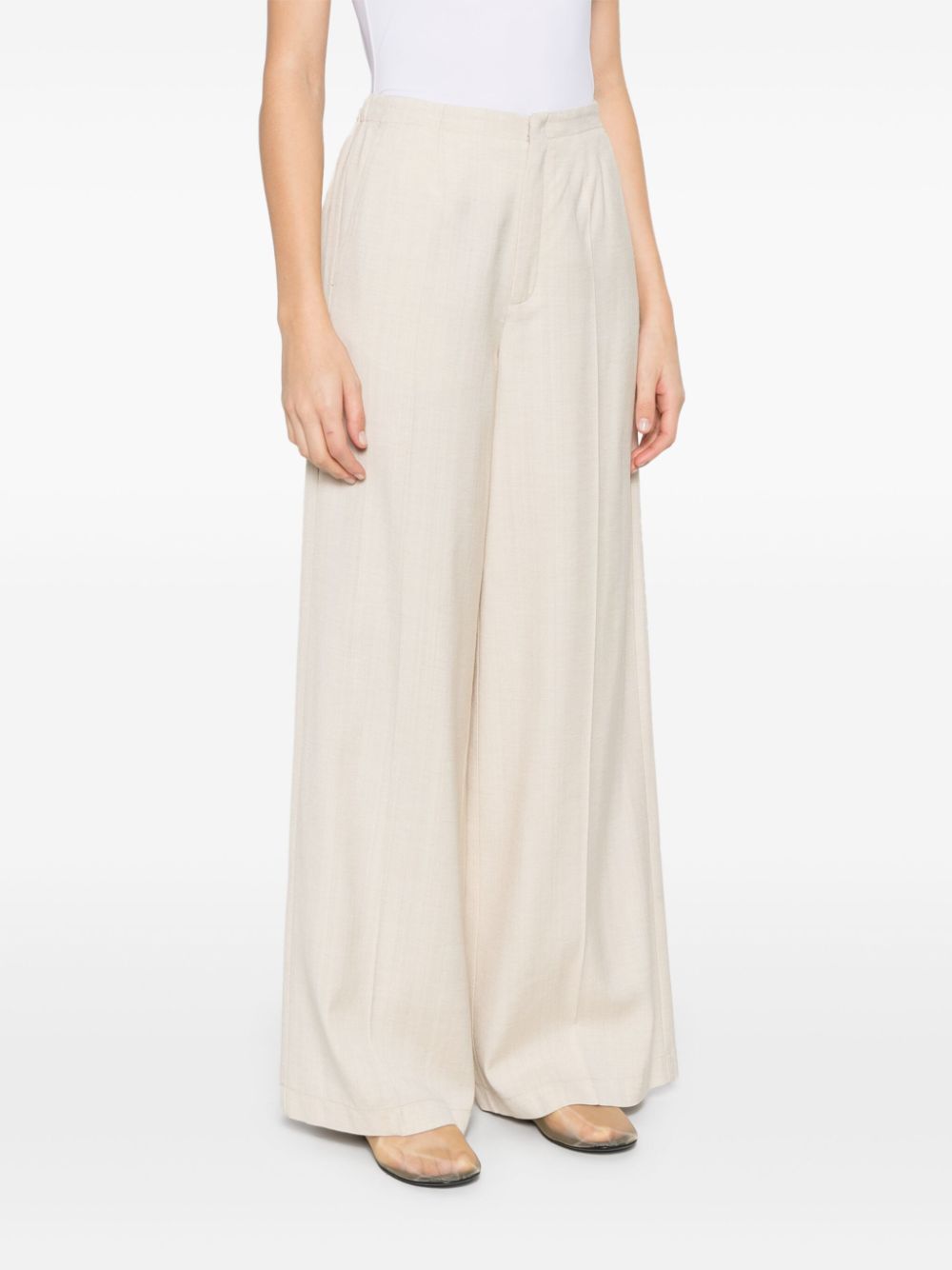 Forte Forte Trousers Beige 13531MYPANTS0014 (forte_forte / パンツ ) | forte_forte (フォルテ フォルテ)(4)