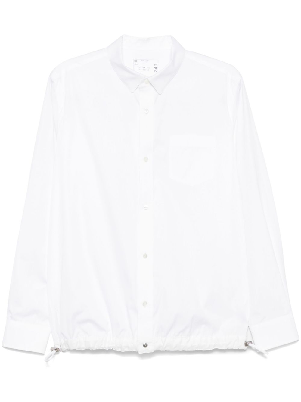 Sacai Shirts White SCM241151 (sacai / シャツ・ブラウス ) | sacai (サカイ)