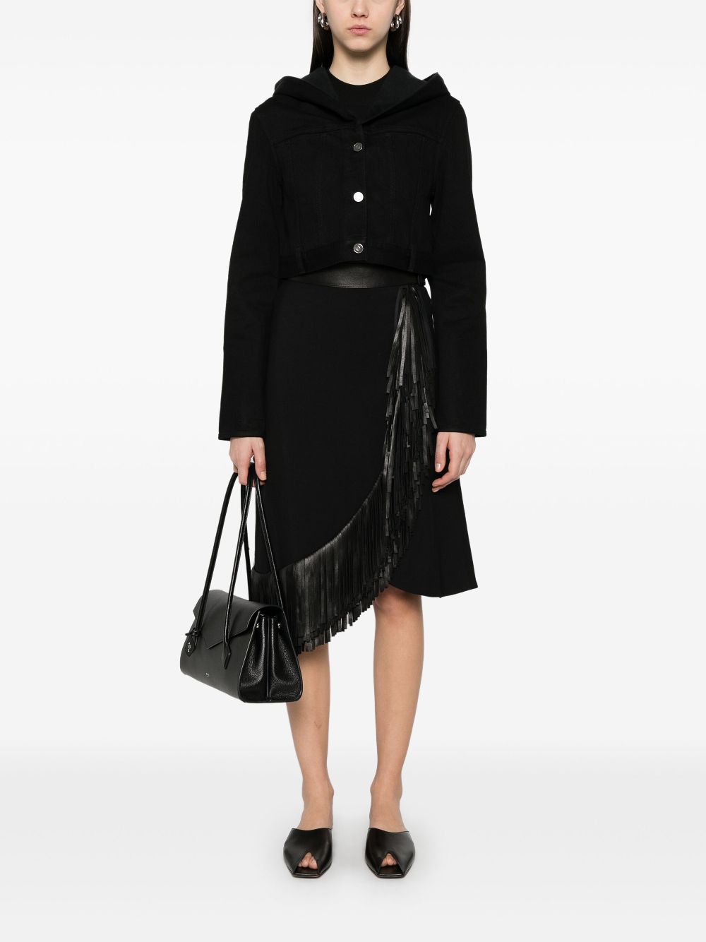 Alaia Coats Black AA9V0421D003A995 (ALAIA / カジュアルジャケット・ベスト ) | ALAIA (アライア)(3)
