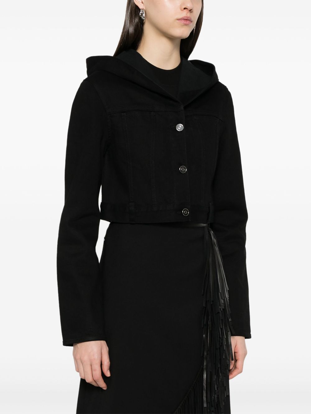 Alaia Coats Black AA9V0421D003A995 (ALAIA / カジュアルジャケット・ベスト ) | ALAIA (アライア)(4)