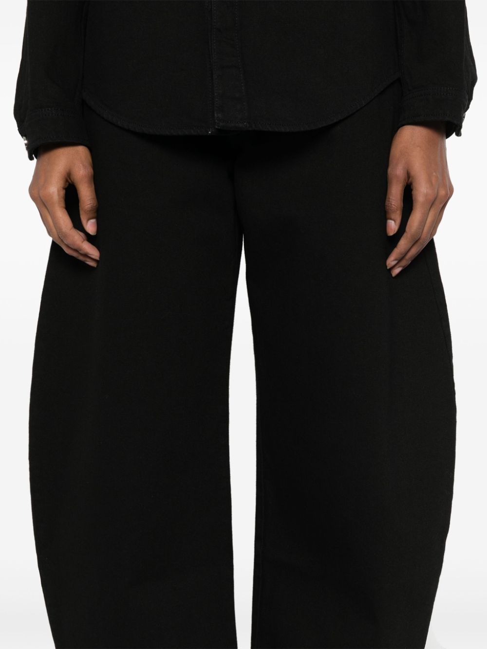 Alaia Jeans Black AA9P0176D003A995 (ALAIA / ジーンズ ) | ALAIA (アライア)(1)