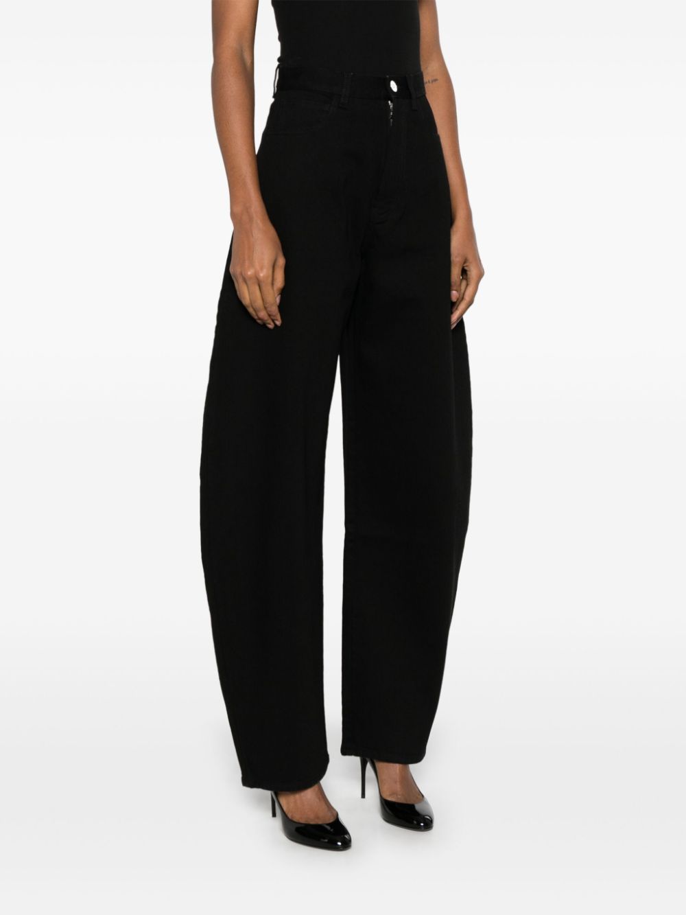 Alaia Jeans Black AA9P0176D003A995 (ALAIA / ジーンズ ) | ALAIA (アライア)(4)