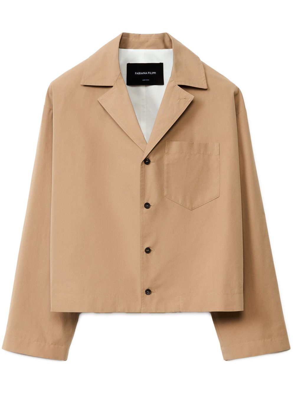 Fabiana Filippi Coats Beige CTD265F225D8051265 (FABIANA FILIPPI / コート ) | FABIANA FILIPPI (ファビアナフィリッピ)