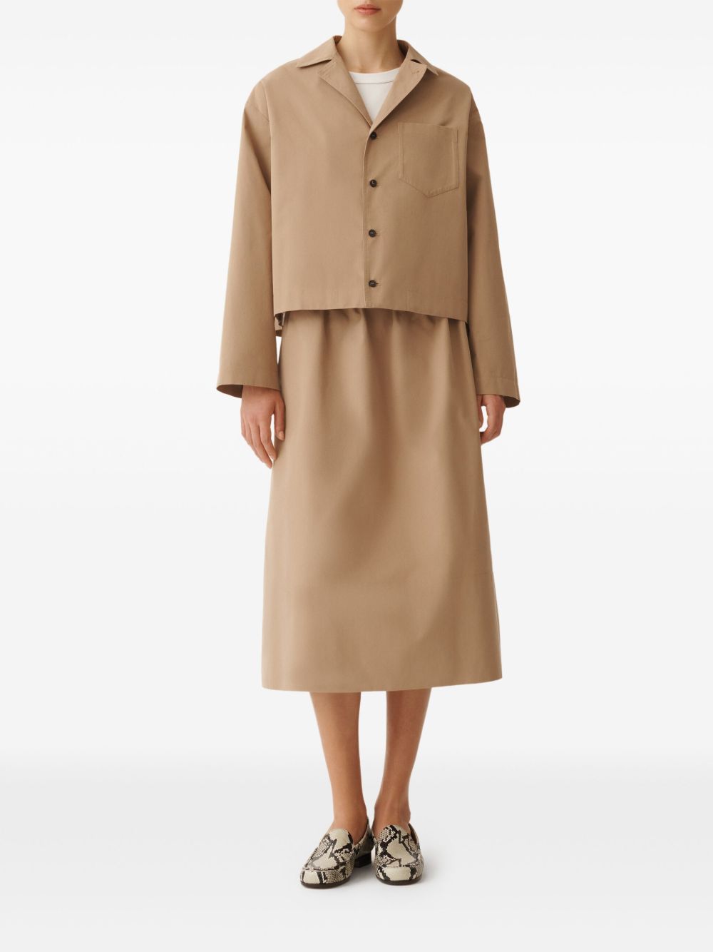 Fabiana Filippi Coats Beige CTD265F225D8051265 (FABIANA FILIPPI / コート ) | FABIANA FILIPPI (ファビアナフィリッピ)(4)