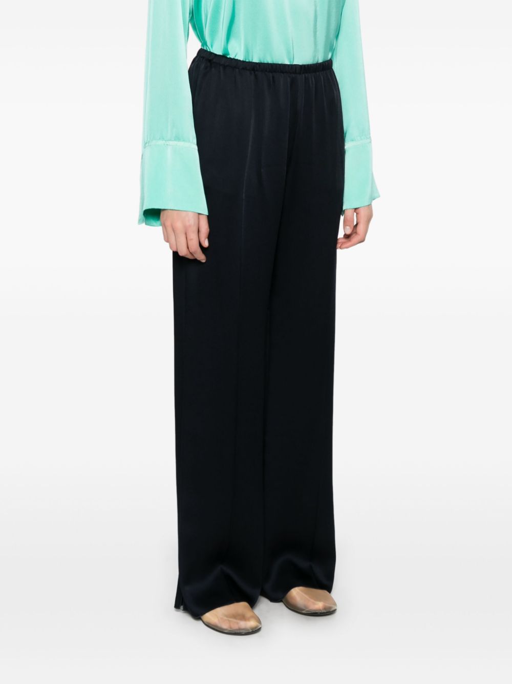 Forte Forte Trousers Blue 13562MYPANTS5102 (forte_forte / パンツ ) | forte_forte (フォルテ フォルテ)(4)