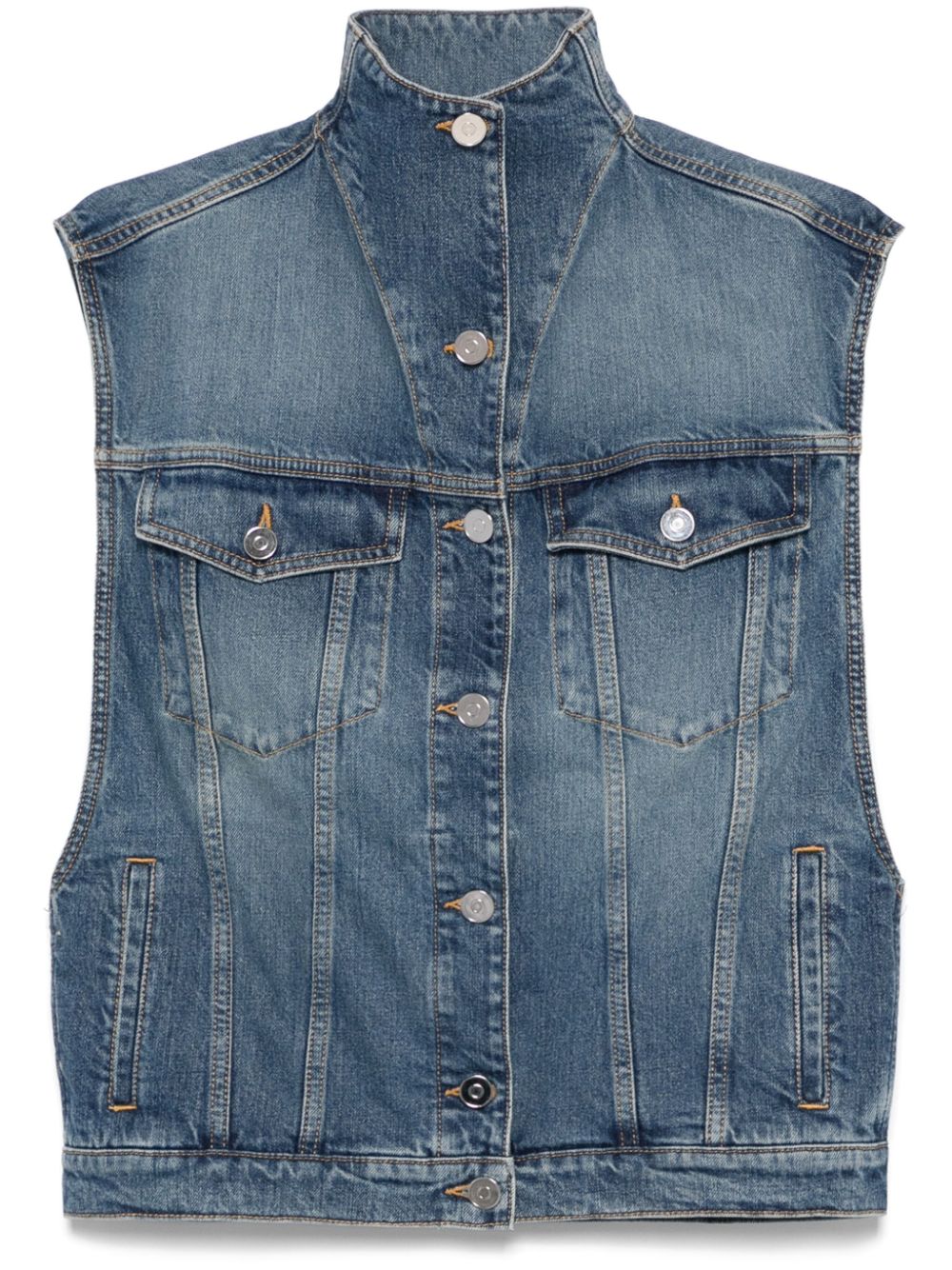 Alaia Sweaters Blue AA9V0424T536A525 (ALAIA / カジュアルジャケット・ベスト ) | ALAIA (アライア)