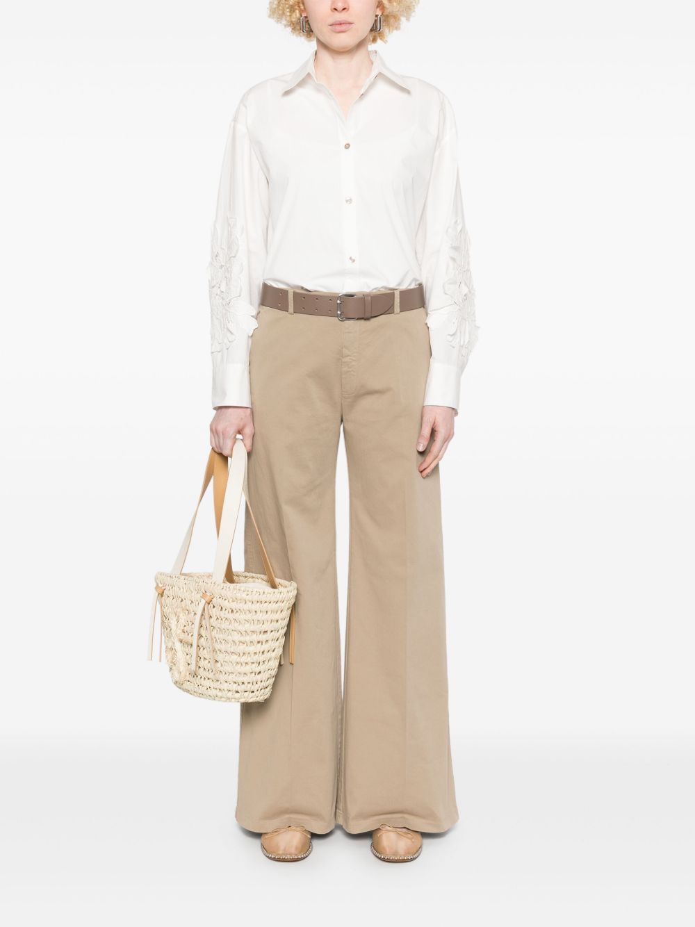 Forte Forte Trousers Dove Grey 9902MYPANTS3039 (forte_forte / パンツ ) | forte_forte (フォルテ フォルテ)(4)