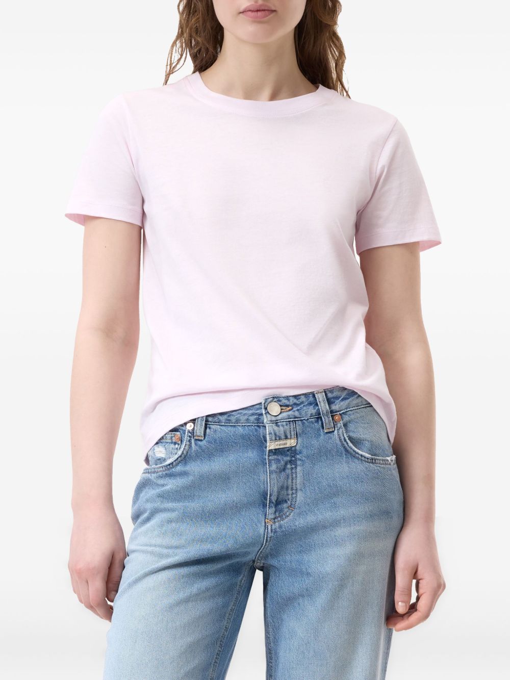 Closed T-shirts and Polos Pink C9520040N22833 (CLOSED / Tシャツ・カットソー ) | CLOSED (クローズド)(4)
