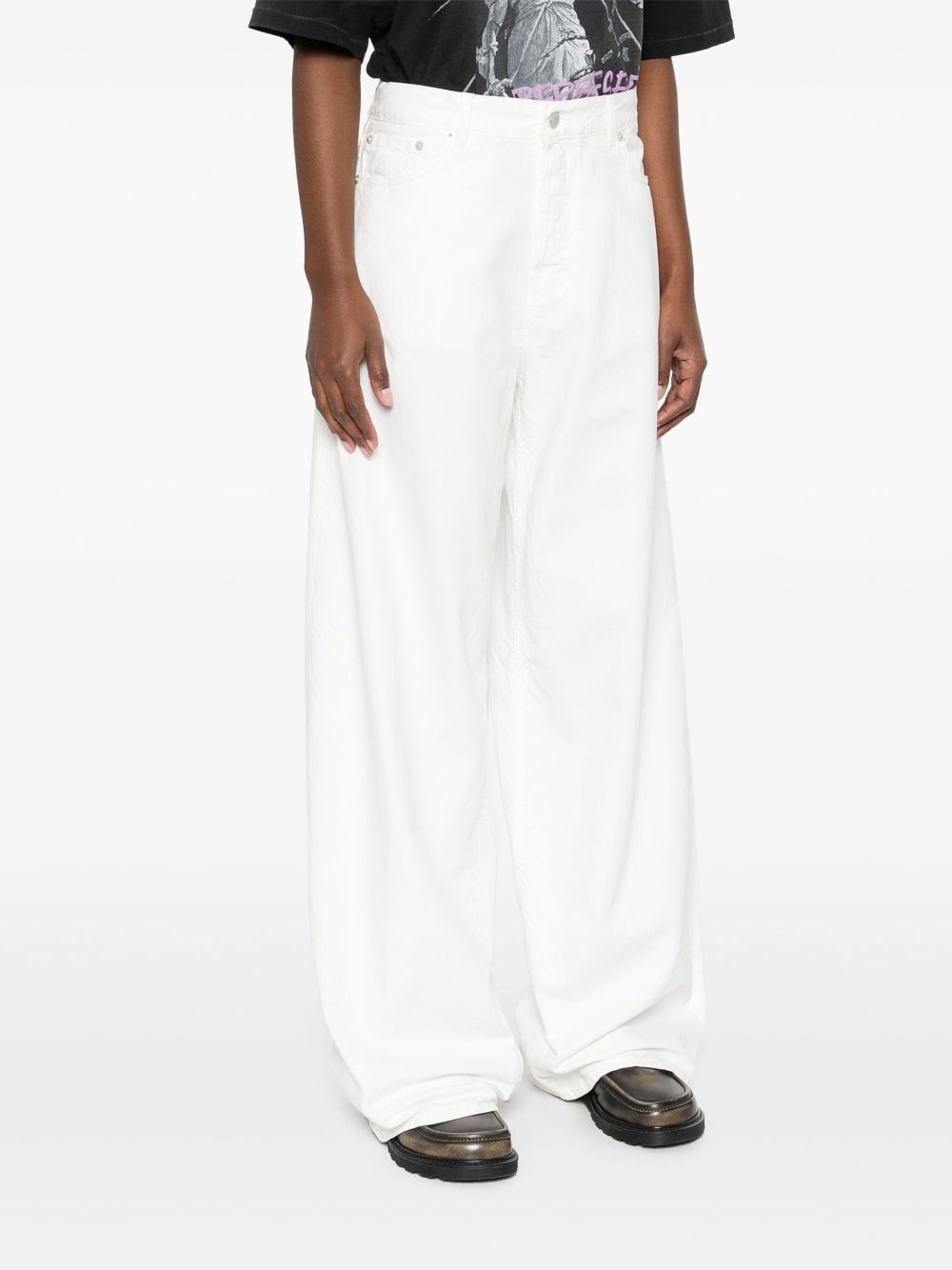 Haikure Jeans White HEW03296GF146PTT0001 (HAIKURE / ジーンズ ) | HAIKURE (ハイクレ)(2)