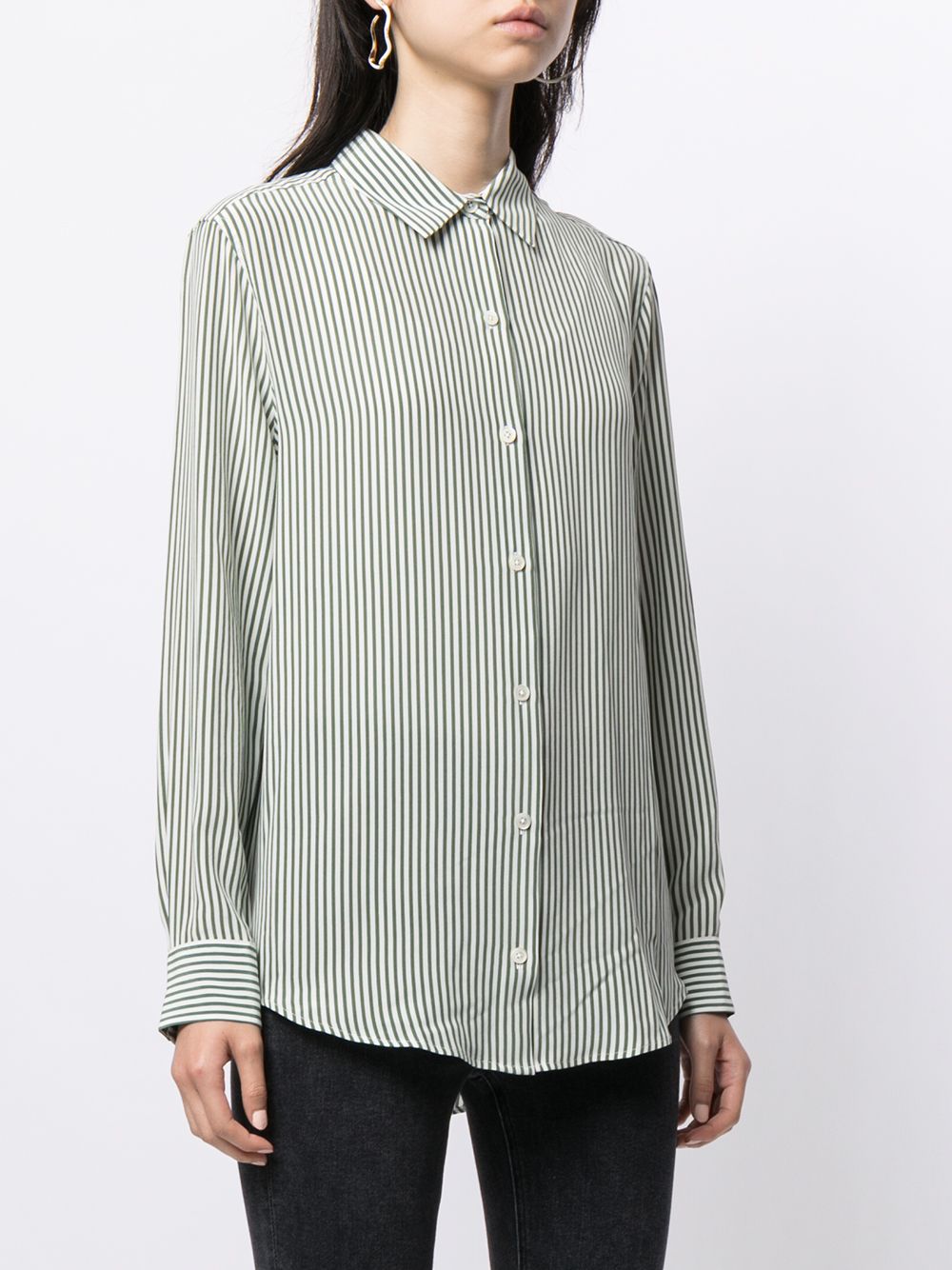 Equipment Shirts White Q2982E900BRIGHTWHTTRUEBLK (EQUIPMENT / シャツ・ブラウス ) | EQUIPMENT (エキップモン)(2)
