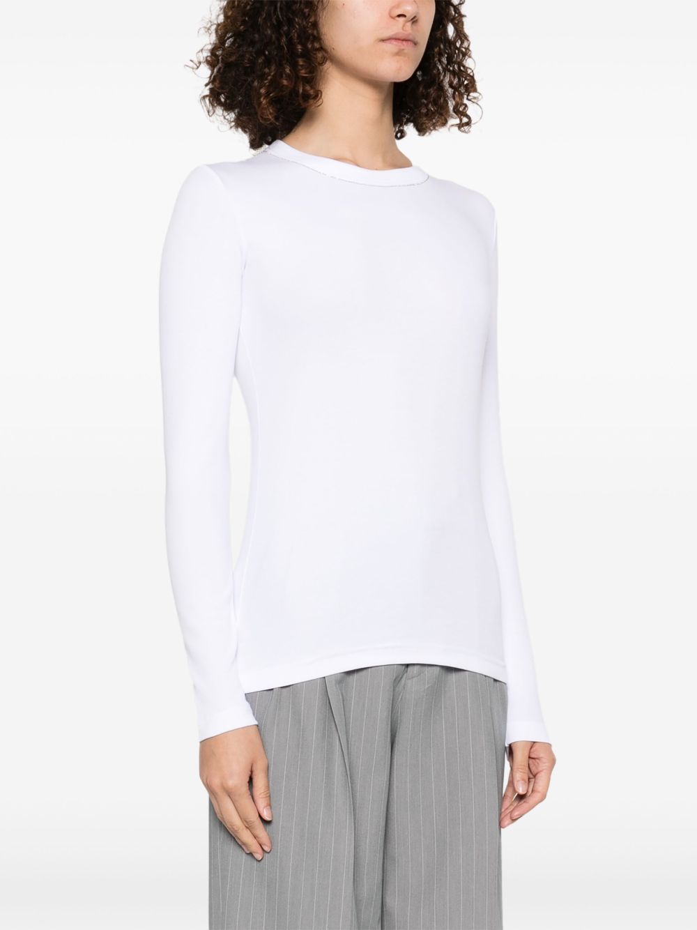 Fabiana Filippi Sweaters White JED265F153L18021 (FABIANA FILIPPI / ニット・セーター・カーディガン ) | FABIANA FILIPPI (ファビアナフィリッピ)(3)