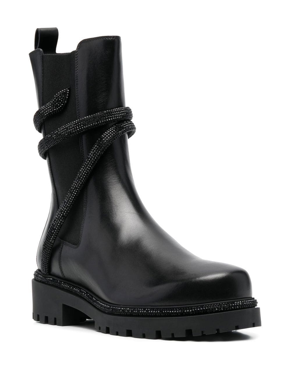 RENE' CAOVILLA Boots Black C110590250001V050 (RENE CAOVILLA / ブーツ ) | RENE CAOVILLA (レネ カオヴィラ)(3)
