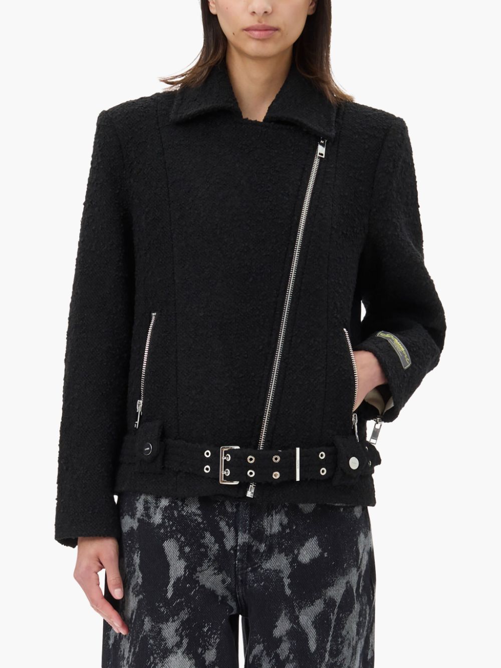 GANNI Jackets Black W0026099 (GANNI / カジュアルジャケット・ベスト ) | GANNI (ガニー)(3)