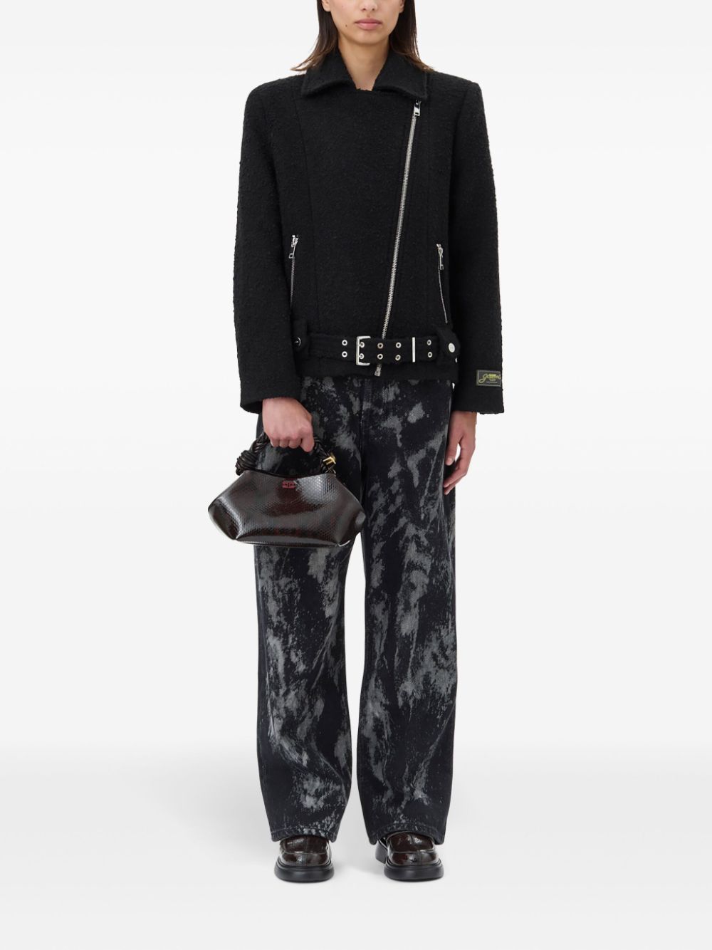 GANNI Jackets Black W0026099 (GANNI / カジュアルジャケット・ベスト ) | GANNI (ガニー)(5)