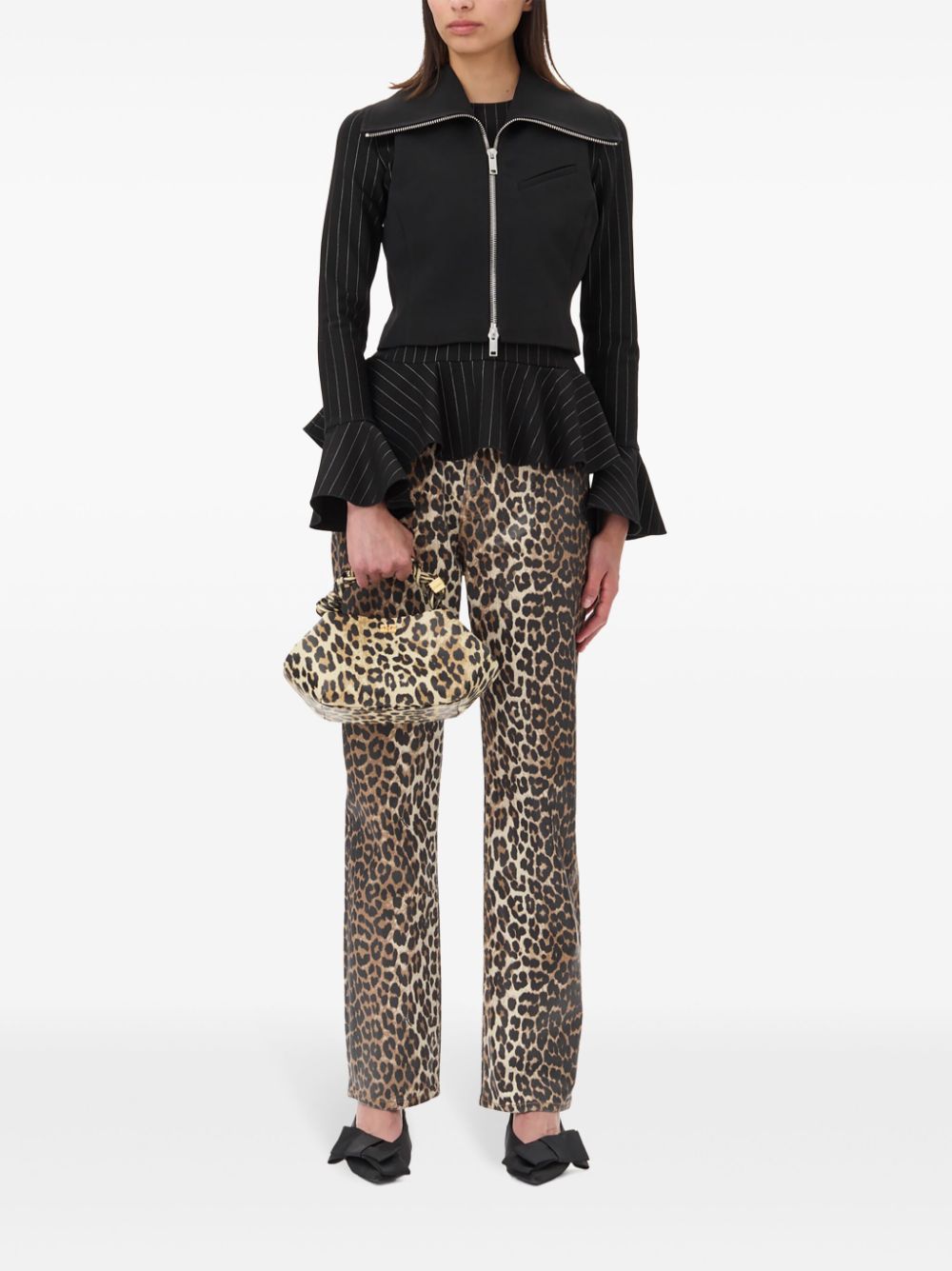 GANNI Sweaters Black W0189099 (GANNI / ベスト ) | GANNI (ガニー)(4)