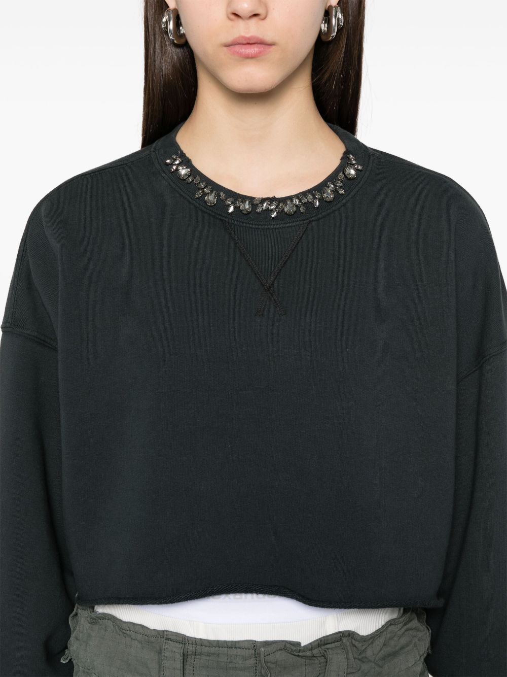 Golden Goose Sweaters Black GWP02203P00189690456 (Golden Goose / スウェット・フーディー ) | Golden Goose (ゴールデングース)(4)