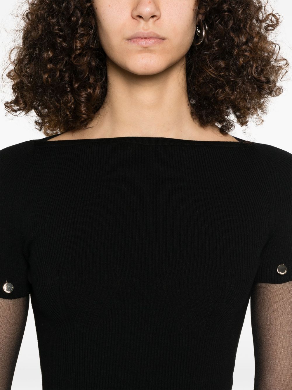 SPORTMAX PRE Sweaters Black 12361111600004 (Sportmax / ニット・セーター・カーディガン ) | Sportmax (スポーツマックス)(4)