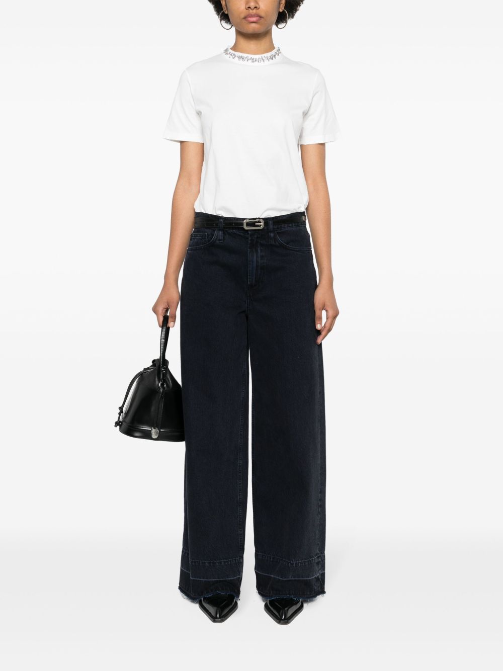 Golden Goose T-shirts and Polos White GWP01874P00067310363 (Golden Goose / Tシャツ・カットソー ) | Golden Goose (ゴールデングース)(3)