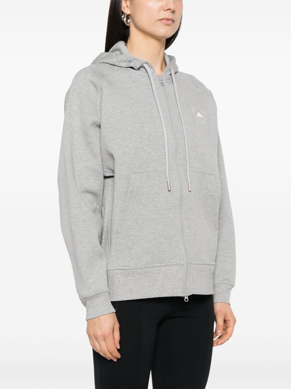 Adidas By Stella McCartney Sweaters Grey JI5159MGREYH (adidas by Stella McCartney / スウェット・フーディー ) | adidas by Stella McCartney (アディダス バイ ステラ マッカートニー)(3)