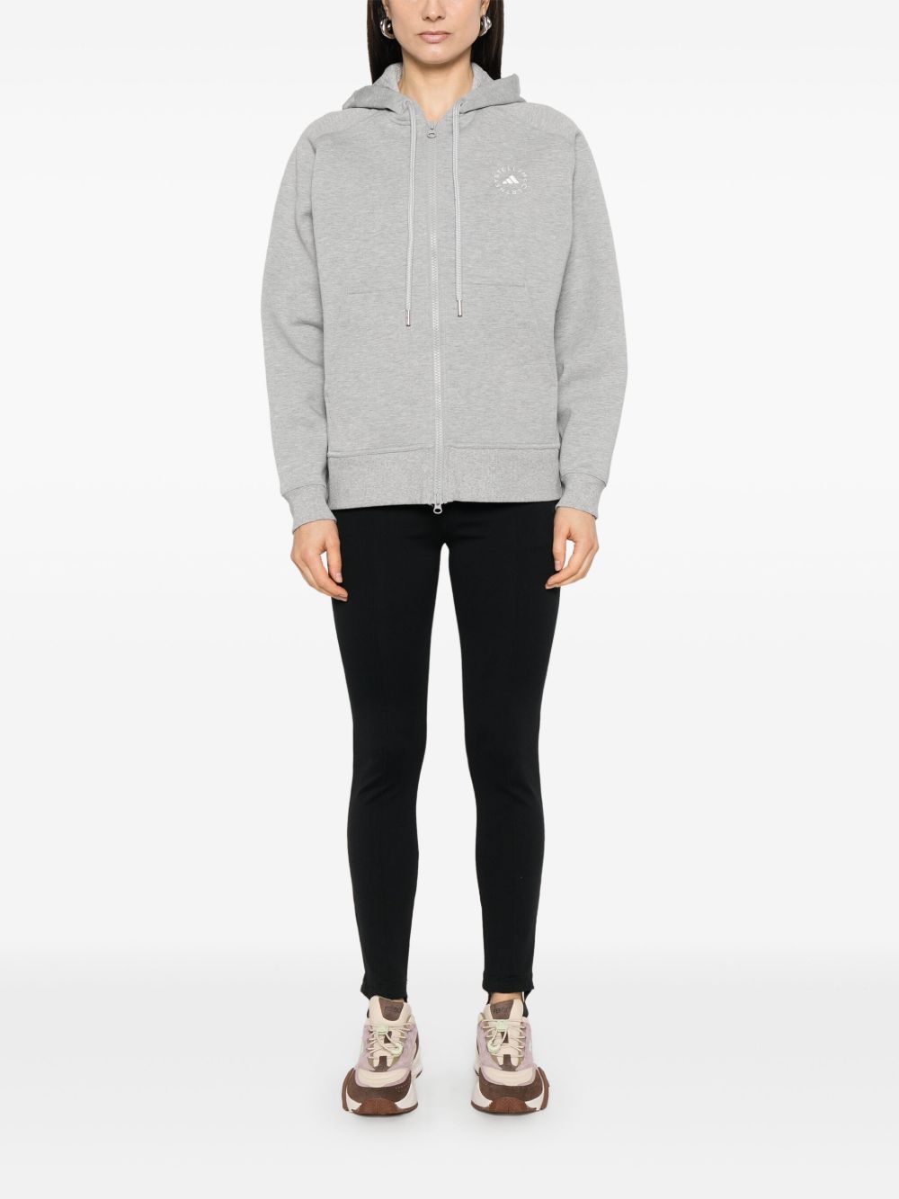Adidas By Stella McCartney Sweaters Grey JI5159MGREYH (adidas by Stella McCartney / スウェット・フーディー ) | adidas by Stella McCartney (アディダス バイ ステラ マッカートニー)(4)