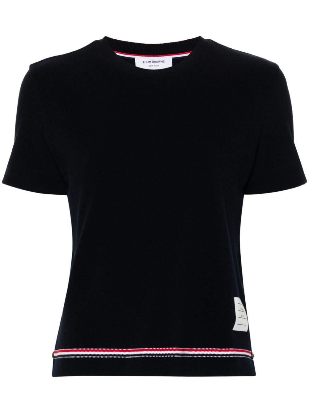 Thom Browne T-shirts and Polos Blue FJS193AJ0185415 (Thom Browne / Tシャツ・カットソー ) | Thom Browne (トム・ブラウン)