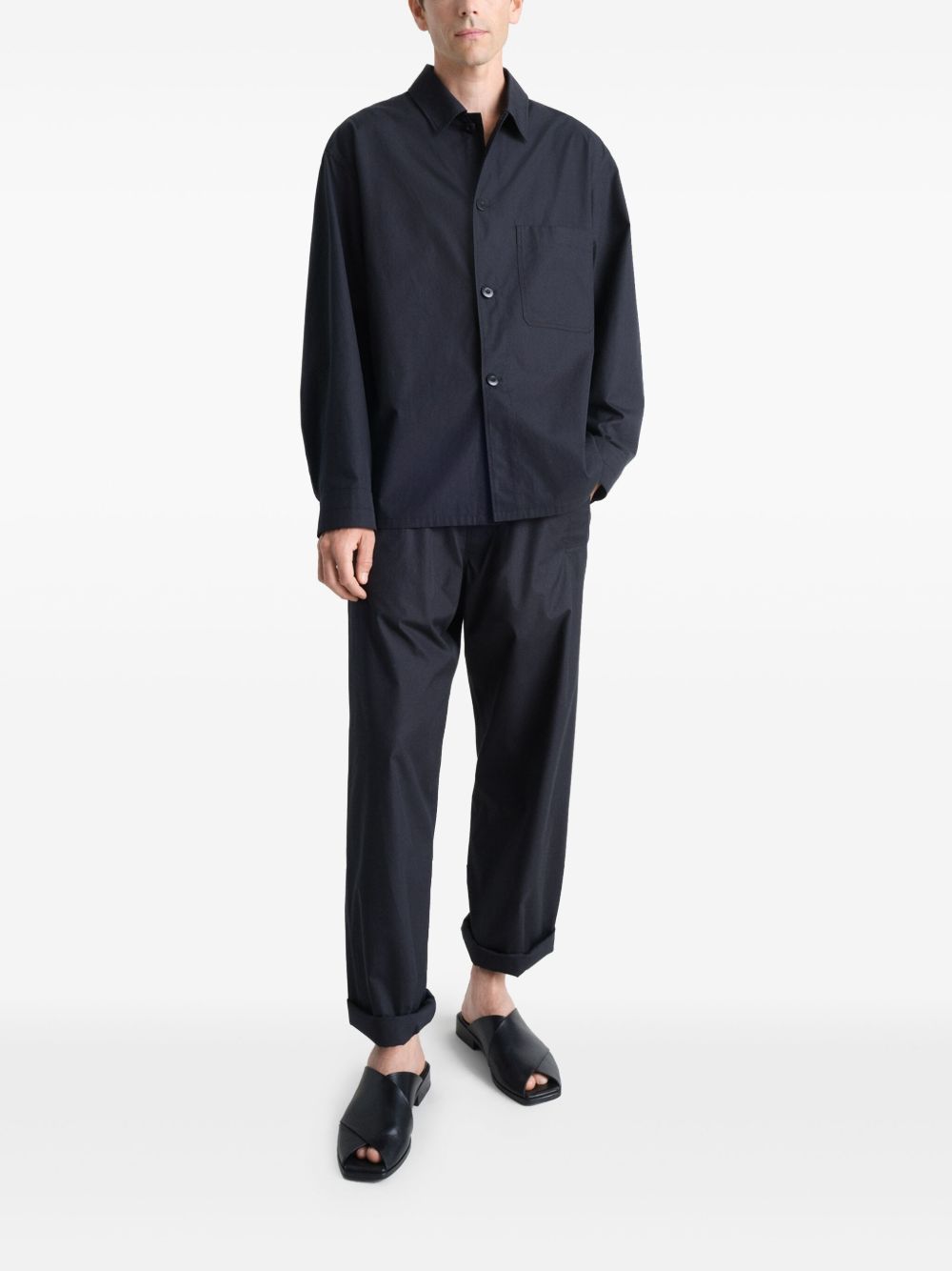 LEMAIRE Shirts Black SH1177LF839997 (LEMAIRE / シャツ・ブラウス ) | LEMAIRE (ルメール)(1)
