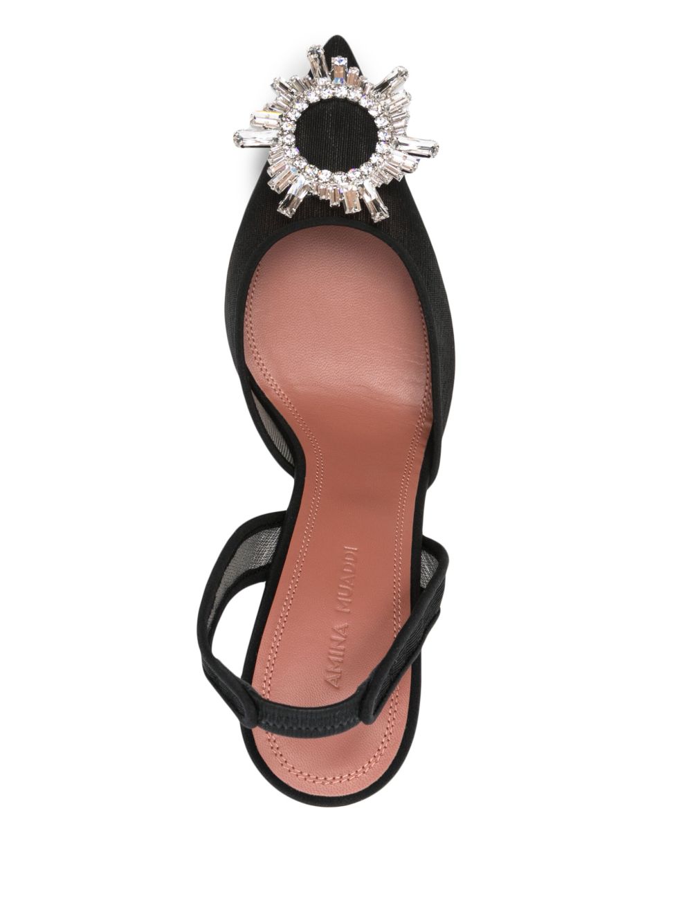 AMINA MUADDI 13S361089BEGBLACK 関税送料込 Amina Muaddi With Heel Black 13S361089BEGBLACK（パンプス