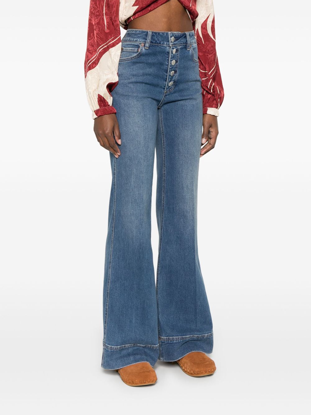 Alice + Olivia Jeans Blue CD000301128P476 (alice + olivia / ジーンズ ) | alice + olivia (アリス アンド オリビア)(3)