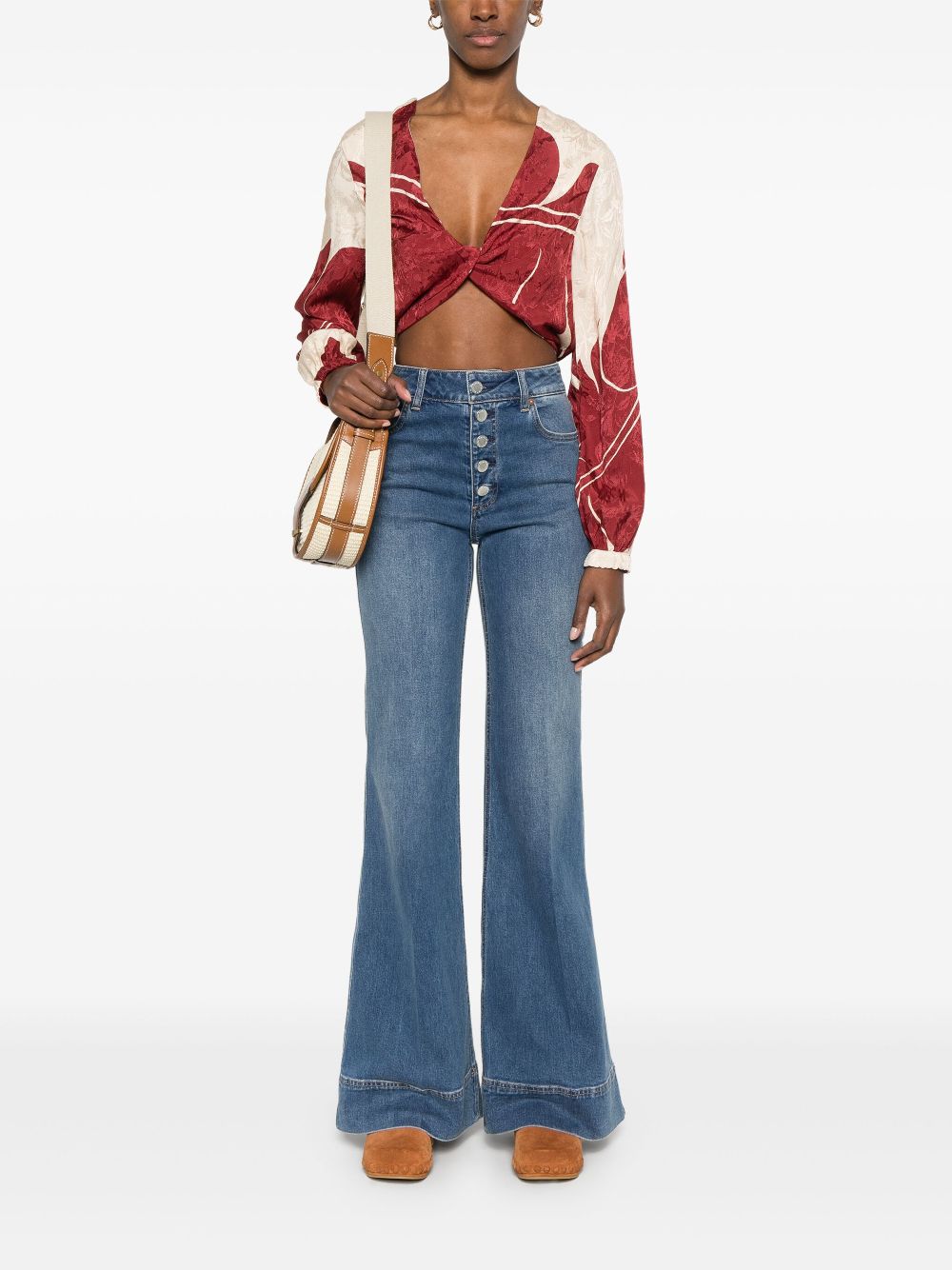 Alice + Olivia Jeans Blue CD000301128P476 (alice + olivia / ジーンズ ) | alice + olivia (アリス アンド オリビア)(4)
