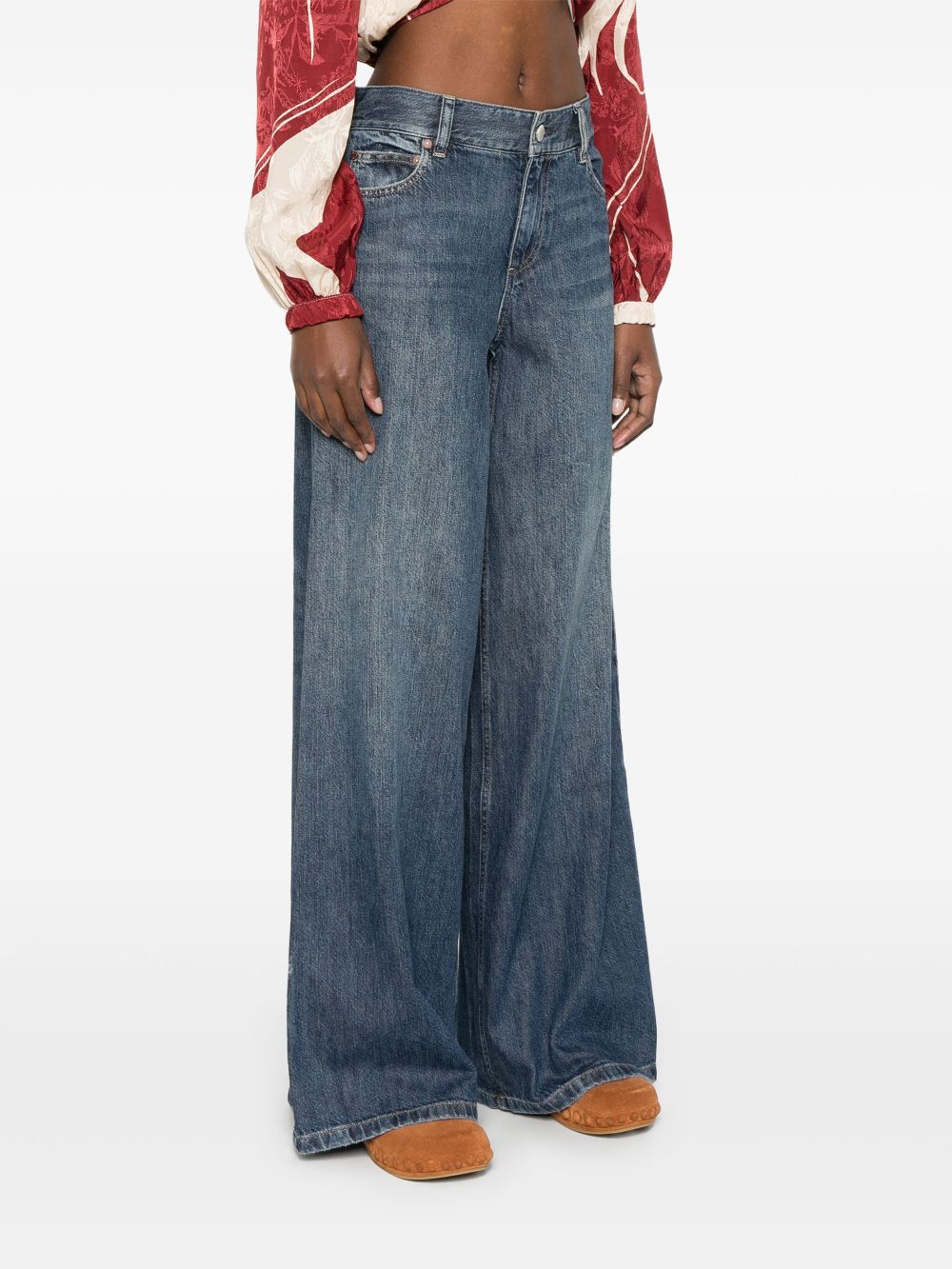 Alice + Olivia Jeans Blue CD411117124J408 (alice + olivia / ジーンズ ) | alice + olivia (アリス アンド オリビア)(2)