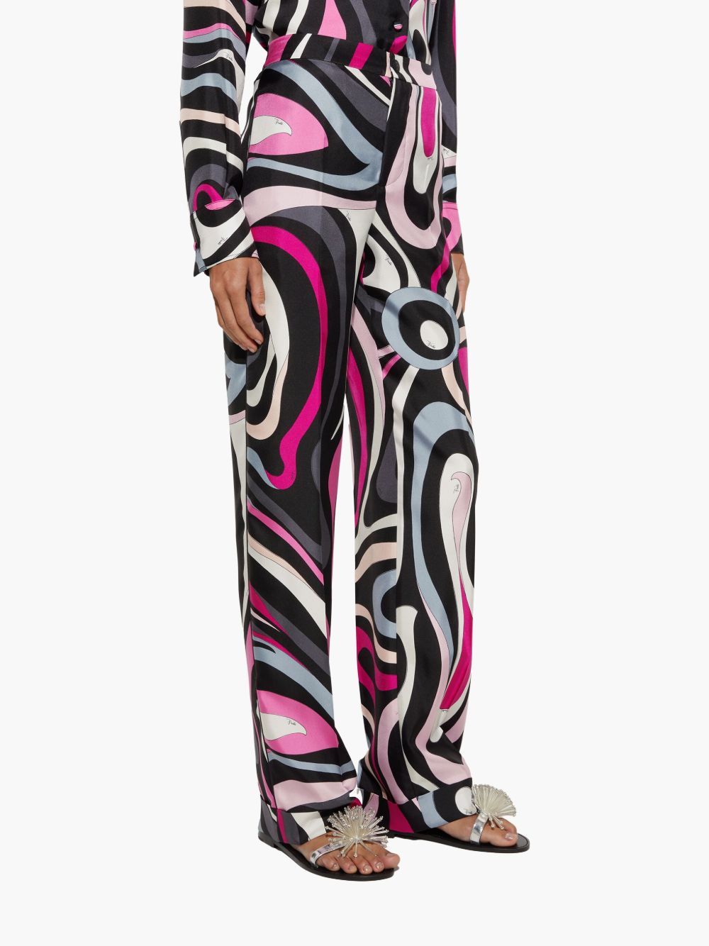 Pucci Trousers Fuchsia 5HRT115H761003 (Emilio Pucci / パンツ ) | Emilio Pucci (エミリオプッチ)(3)