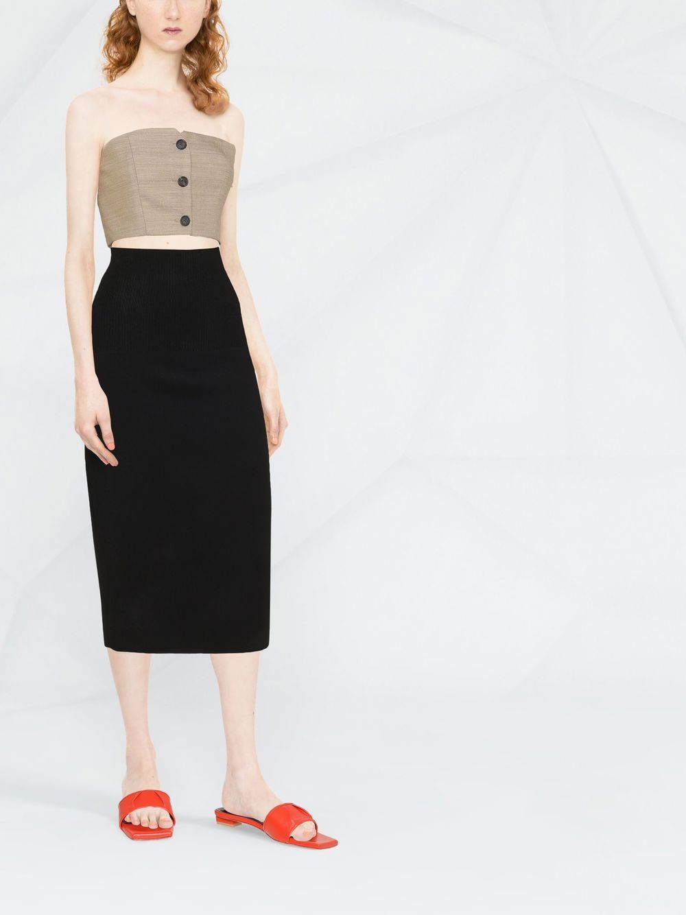 Victoria Beckham Skirts Black 1222KSK003600ABLACK (VICTORIA BECKHAM / スカート ) | VICTORIA BECKHAM (ヴィクトリア ベッカム)(2)