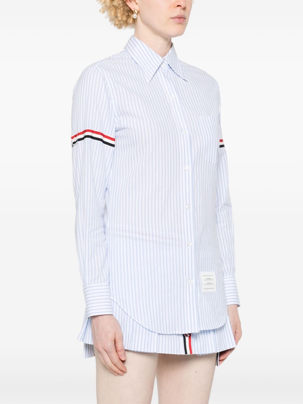 Thom Browne Shirts Clear Blue FLL005OF0810480 (Thom Browne / シャツ・ブラウス ) | Thom Browne (トム・ブラウン)(2)