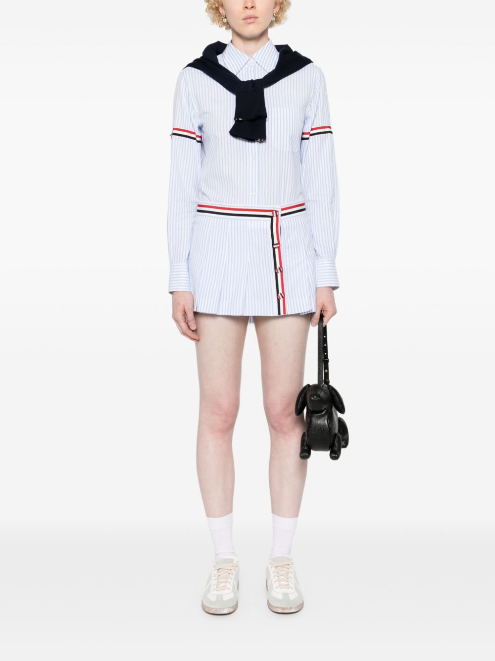 Thom Browne Shirts Clear Blue FLL005OF0810480 (Thom Browne / シャツ・ブラウス ) | Thom Browne (トム・ブラウン)(4)