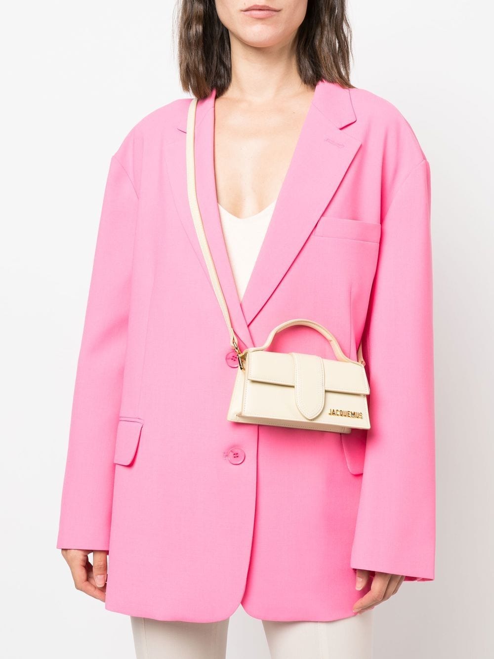 JACQUEMUS Bags.. Ivory 213BA0063060120 (JACQUEMUS / ハンドバッグ・ショルダーバッグ ) | JACQUEMUS (ジャックムス)(1)