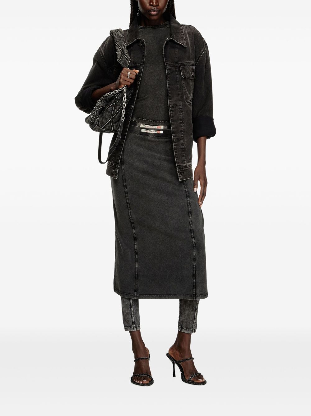 Diesel Skirts Black A165960NJBJ02A (Diesel / スカート ) | Diesel (ディーゼル)(3)