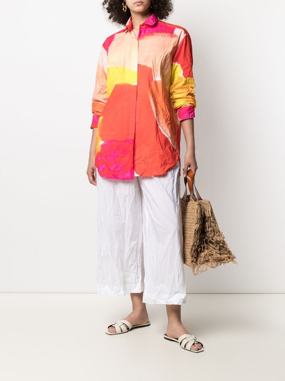 Daniela Gregis Trousers White P7FWC29471 (daniela gregis / パンツ ) | daniela gregis (ダニエラ グレジス)(3)