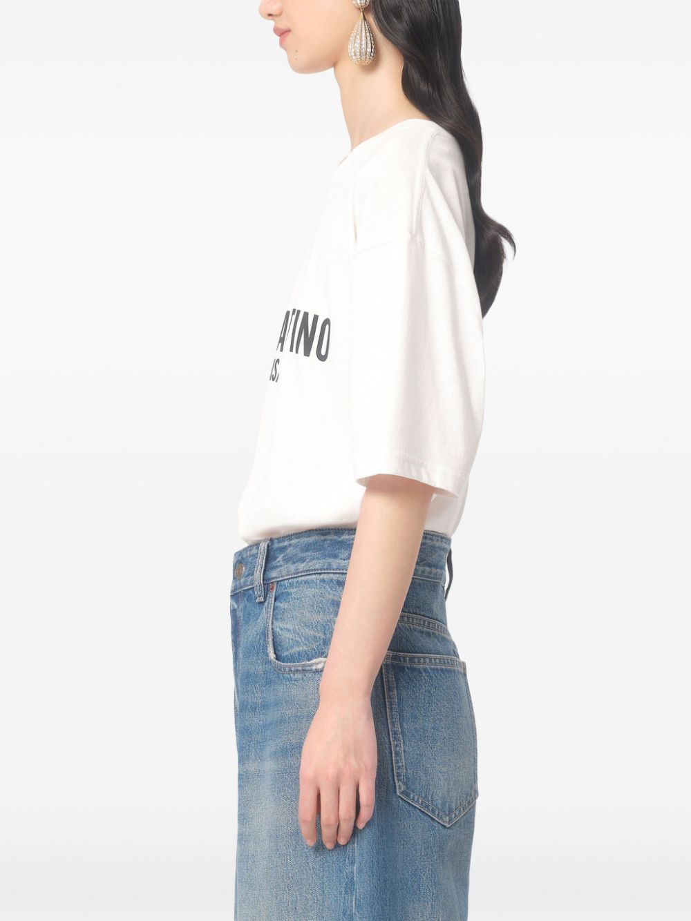 Valentino T-shirts and Polos WHITE BMG24Q95WA03 (Valentino Garavani / Tシャツ・カットソー ) | Valentino Garavani (ヴァレンティノ)(6)