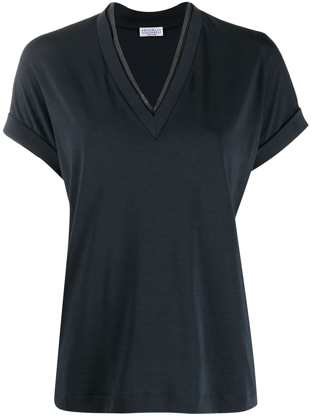 Tシャツ・カットソー BRUNELLO CUCINELLI Women Tops M0T18BD222 C7186 Blue Brunello Cucinelli T-shirts and Polos Blue (Brunello
