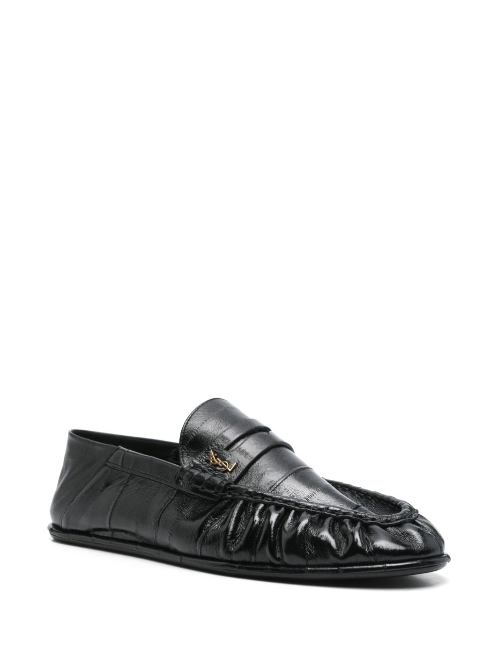 Saint Laurent Flat shoes Black 8184010WXAC1000 (Saint Laurent / ローファー ) | Saint Laurent (サンローラン)(1)