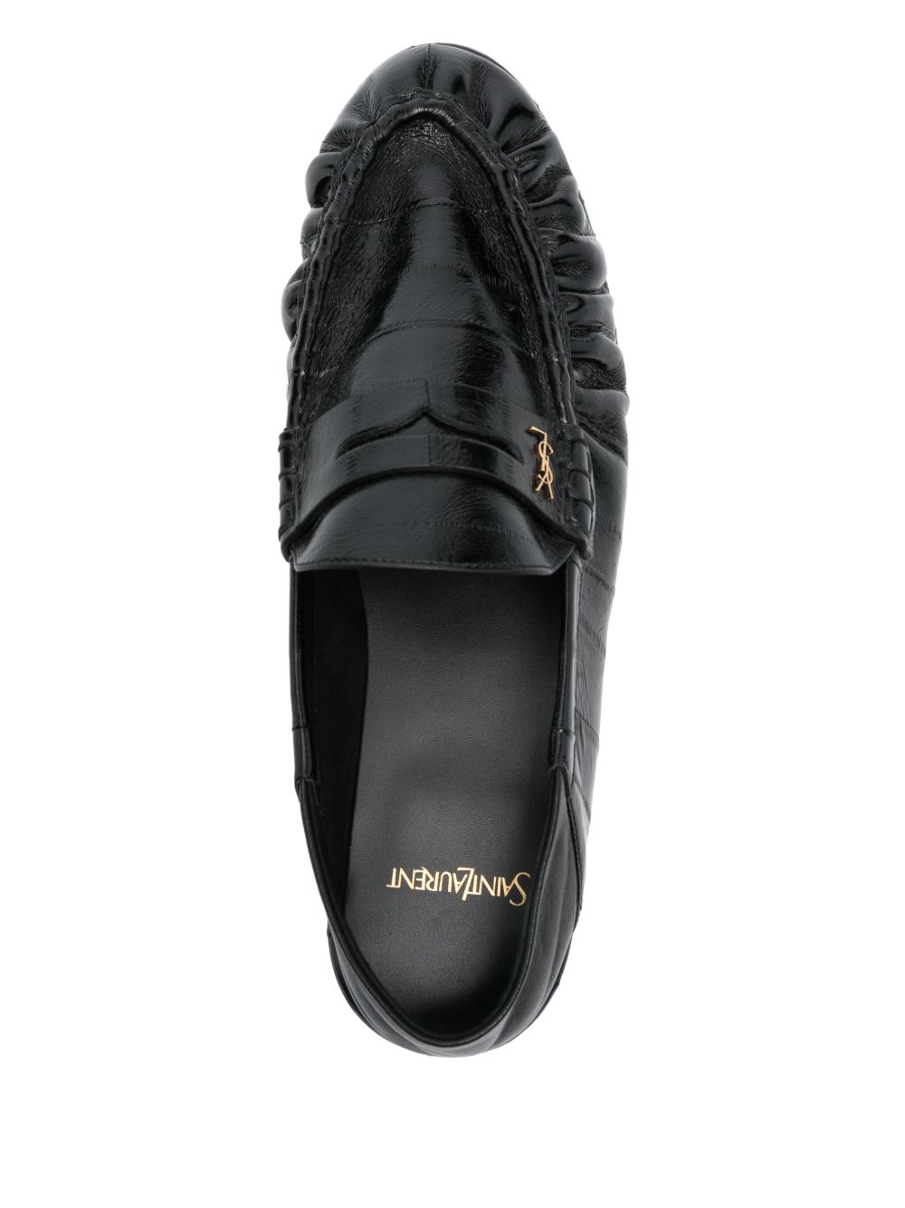 Saint Laurent Flat shoes Black 8184010WXAC1000 (Saint Laurent / ローファー ) | Saint Laurent (サンローラン)(2)